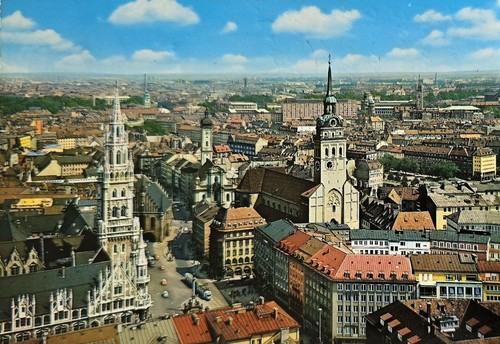 München marienplatz 1965 - ak,