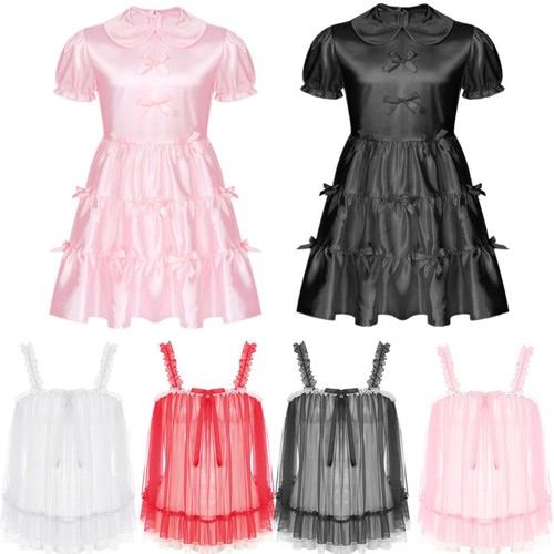 Herren sexy satin - de, maid