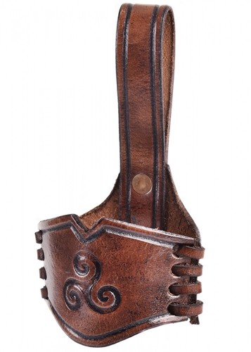 Leder hornhalter für - leder,