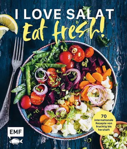Love salat eat fresh - love,