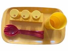 DDR Plastik Konvolut Tablett