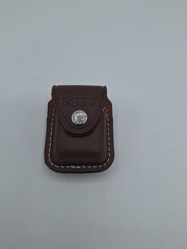 Zippo genuine leather lighter - "genuine,