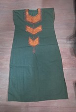 Ägyptische Galabia Grün mit