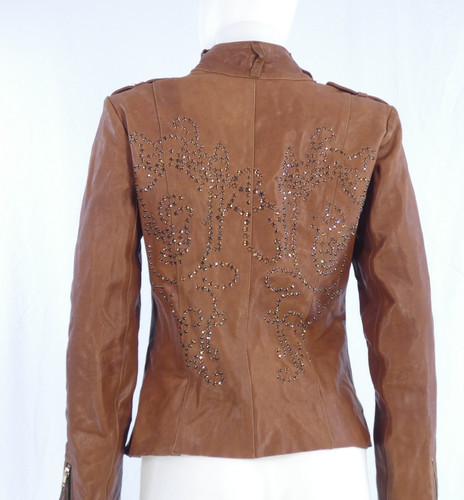 Echt leder jacke - leder,