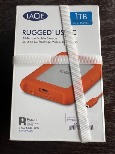 Lacie rugged usb festplatte - usb-c,
