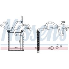 Wasser-Heizgerät NISSENS NIS