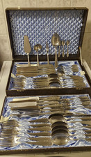 ddr besteck ABS Rostfrei Klassik Belvedere 66 Teile im Koffer