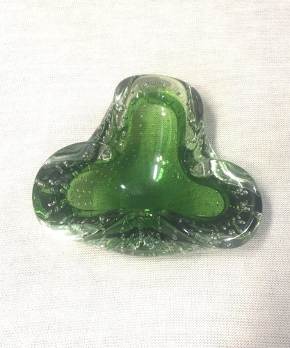 Aschenbecher murano glas - murano, grün