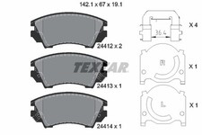 TEXTAR 2441201 Bremsbelagsatz