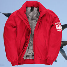 POLEN POLSKA JACKE BOMBER JACKET LUFTWAFFE TRENDIG & COOL ABSOLUTER HINGUCKER