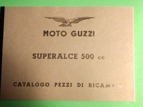 Moto guzzi superalce 500 - superalce, cc