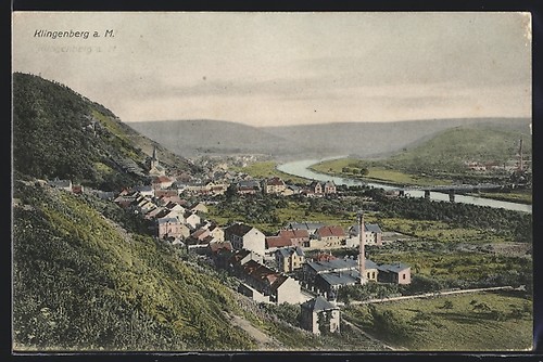 Ansichtskarte klingenberg - klingenberg, a