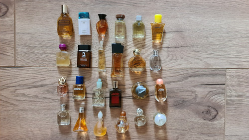 Parfum miniaturen sammlung - miniaturen, sammlung,