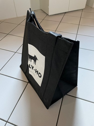 Einkaufstasche schwarz mit - einkaufstasche, schwarz,