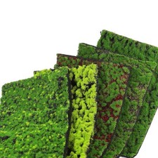 1 Stück Modell Künstliches Moos DIY Pflanzenbereich Teppiche Gras Wand Rasen