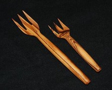 Antipastigabel olivenholz - antipastigabel,