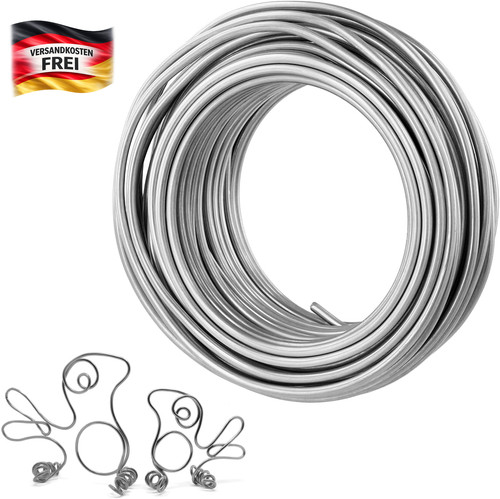 Aluminiumdraht 20m 4mm