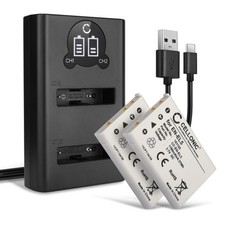 2x Kamera Akku + Dual