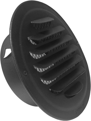 Lüftungsgitter 100mm schwarz - lüftungsgitter,