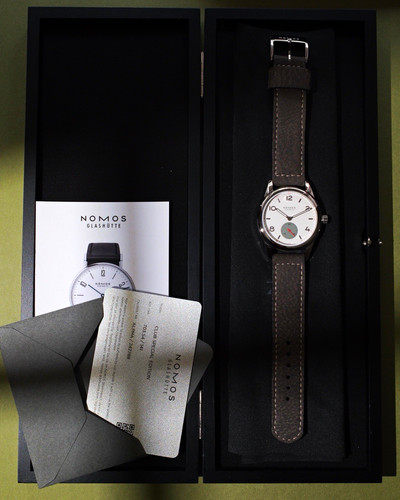 Nomos glashütte club 703 - glashütte, 703.s4