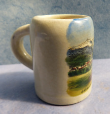 23308.  Schöner Mini  Bierkrug  Garmisch mit Zugspitze  4,8 cm