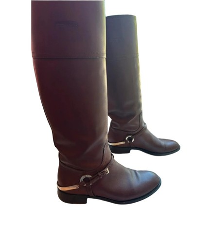 Dior leder reitstiefel 37 - dior,