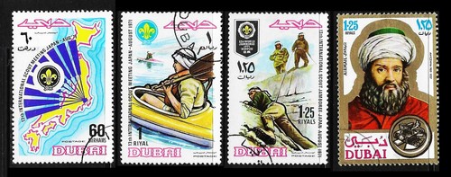 Dubai 1971 pfadfinder - dubai, 1971: