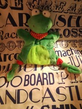 SIGIKID FROSCH SCHMUSETUCH HANDPUPPE FROG KUSCHELTUCH GRÜN HALSTUCH