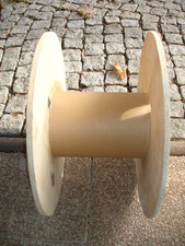 KABELTROMMEL HOLZTROMMEL EINWEGTROMMEL HOLZROLLE   D=39,5cm, Br=20cm innen