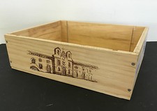 Weinkiste Holz 3er Kiste Deko Wein Shabby Chateau Regal Weinkisten"VEGA SICILIA"