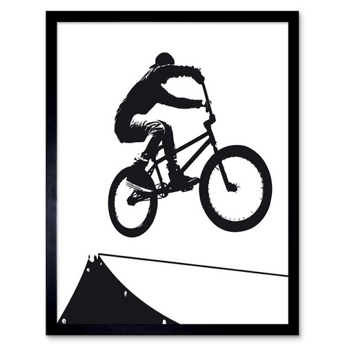 Gemälde sport bmx fahrrad - sport,