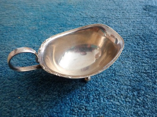 Sauciere versilbert klein alt - sauciere,