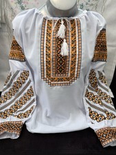 Damen Bluse Neu Stickerei