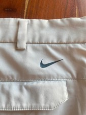 NIKE GOLF TOUR Performance GOLF Hose DRI FIT Gr.38x34 beige Bund 51cm Schritt 88