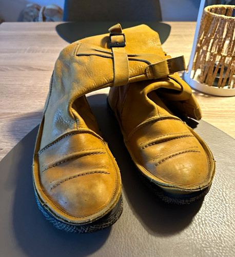 Eject damen stiefeletten gelb - stiefeletten,