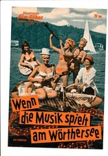 Illustrierte Film-Bühne Wenn die Musik spielt a, Wörthersee mit Vivi Bach