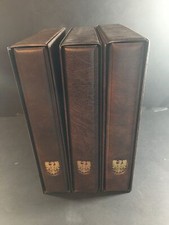 PHILSWISS RINGBINDER "WAPPEN" + KASSETTE 3 STÜCK WIE ABGEBILDET !! TOP !!