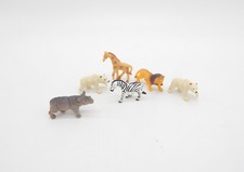 Bullyland Micro Figuren - Eisbär / Giraffe / Löwe / Zebra / Nashorn - (2-4 cm)