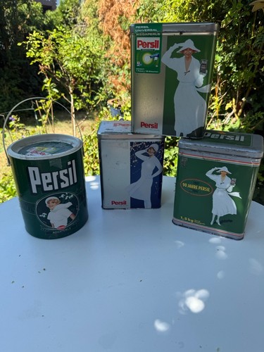 Persil werbedosen konvolut - werbedosen,