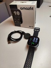 Amazfit Bip 6 Smartwatch, 46mm, AMOLED, Android + iOS, schwarz - Top!