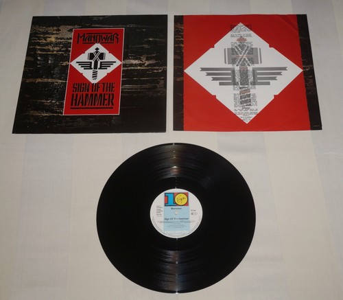 Manowar sign the hammer - manowar,