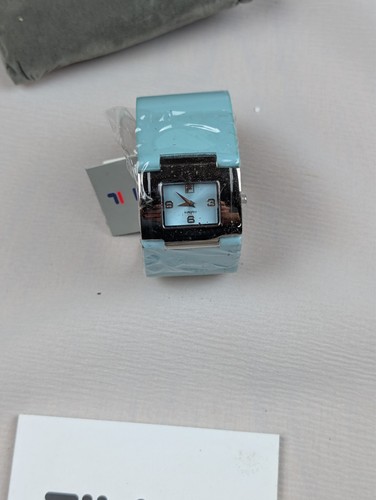 Hellblaue damen armbanduhr - damen-armbanduhr, mit