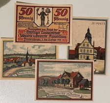 Banknoten notgeld der stadt - notgeld,