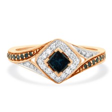 Ring 10 Karat Rotgold