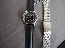 Bergmann 1982 Taucheruhr mit 2 Armbändern in Box, neuwertig