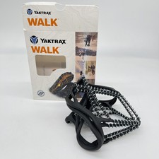 YakTrax Unisex Walk Schuhkrallen Eisspikes, Schwarz (Schwarz), Medium (EU-Schuhg