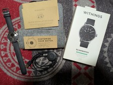 Withings ScanWatch Hybrid Smartwatch mit EKG, Herzfrequenzsensor und Oximeter