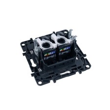 Doppelte Netzwerksteckdose