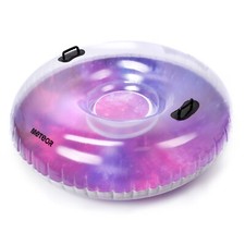 Aufblasbare Schlitten Schneerutscher SnowTube Rodel Rutschreifen 120x120x37 :)