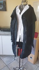 TOP  wie neu Leinenmix Damenjacke Gr 44 ( 2 ) zum Lagenlook schwarz Damen Jacke